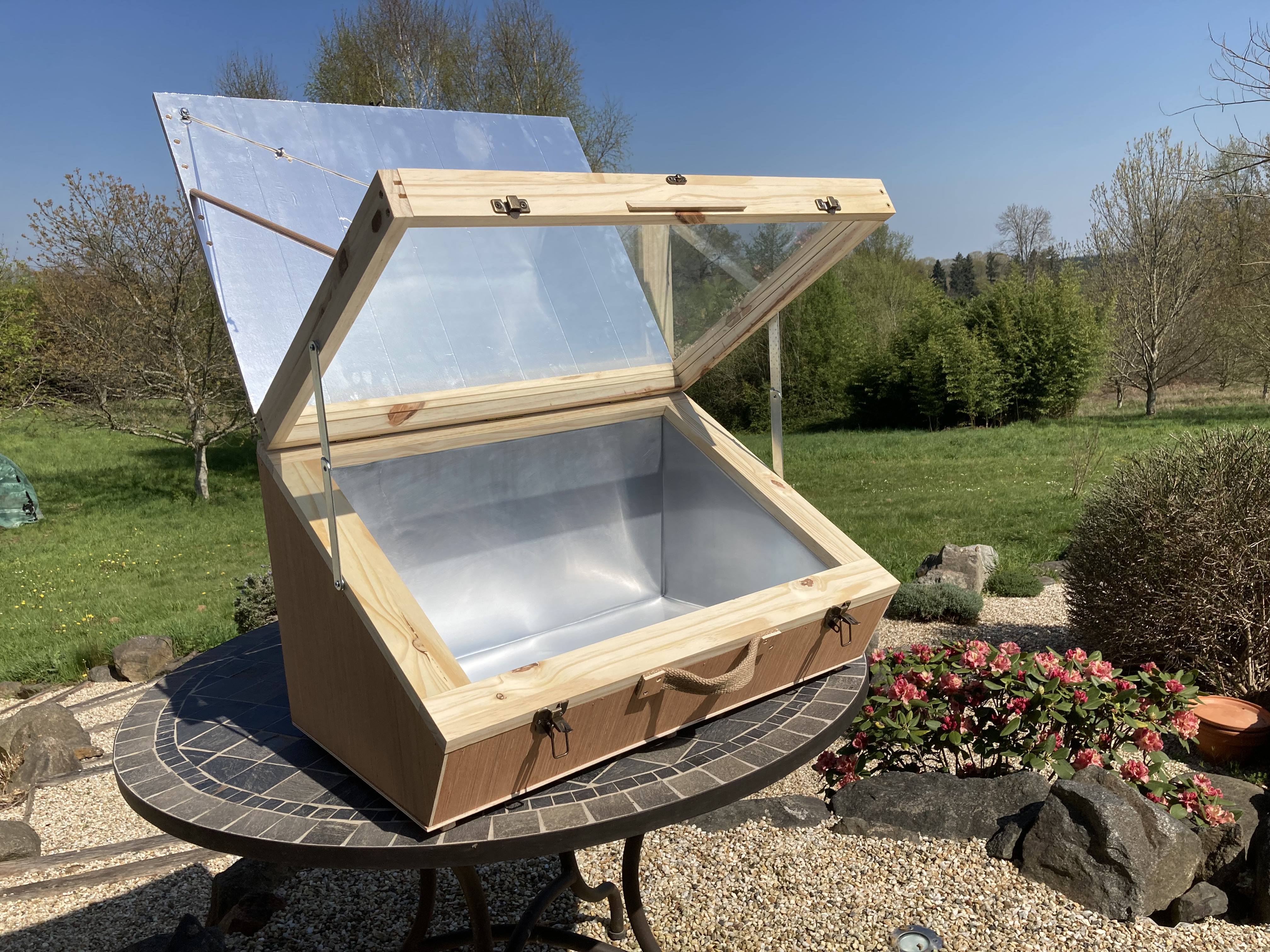 Four solaire Sun & Bois, modèle Allongé
