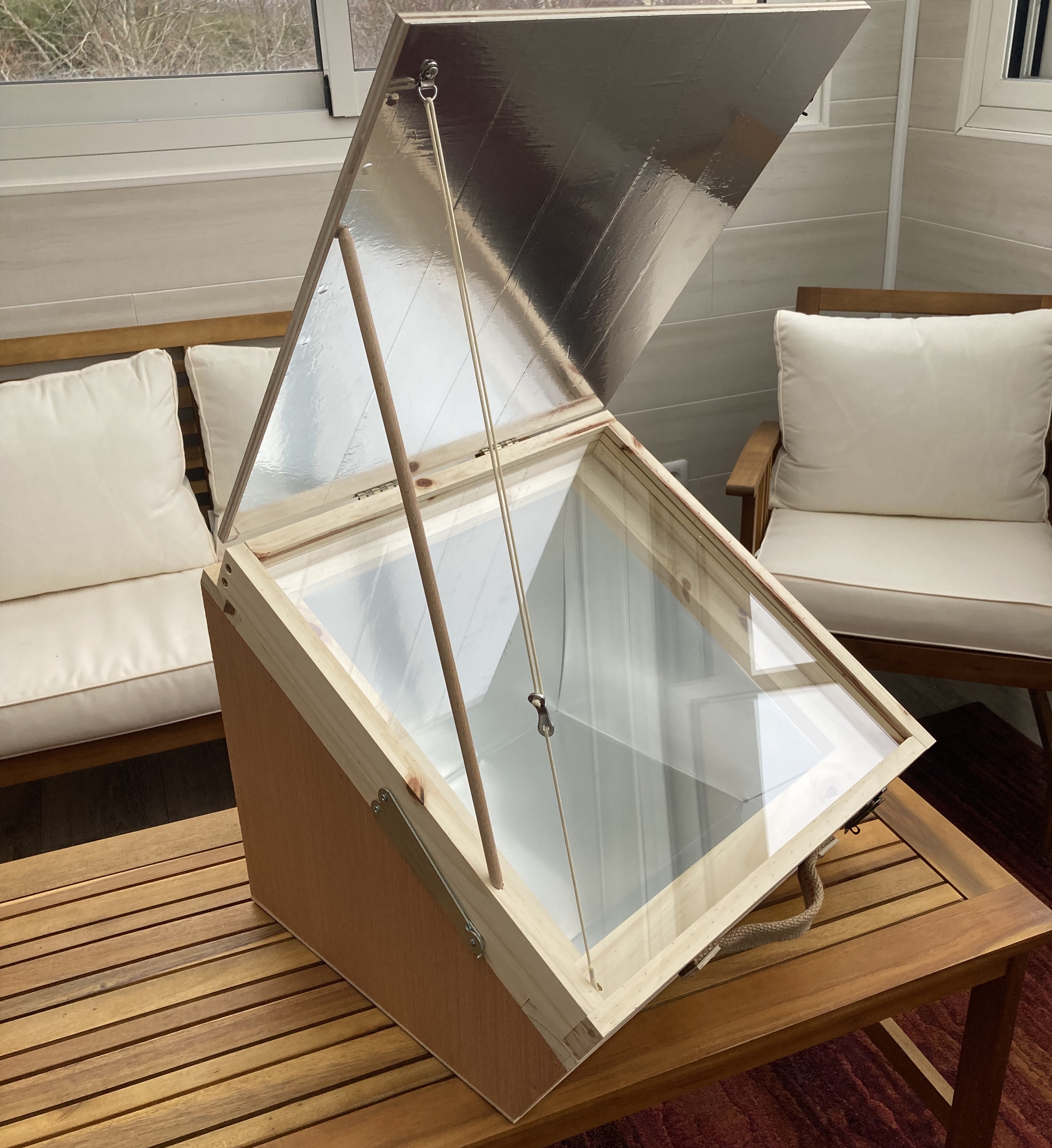 Four solaire Standard ouvert
